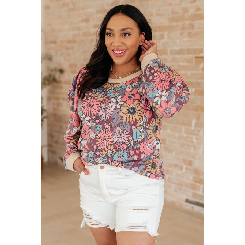 A Florists Dream Long Sleeve Pullover