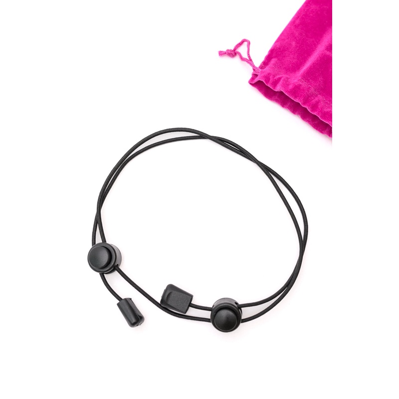 Adjustable Crop Band In Black