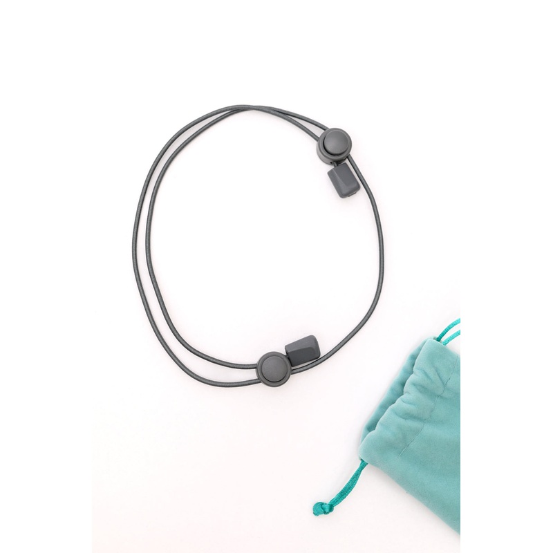Adjustable Crop Band In Gray