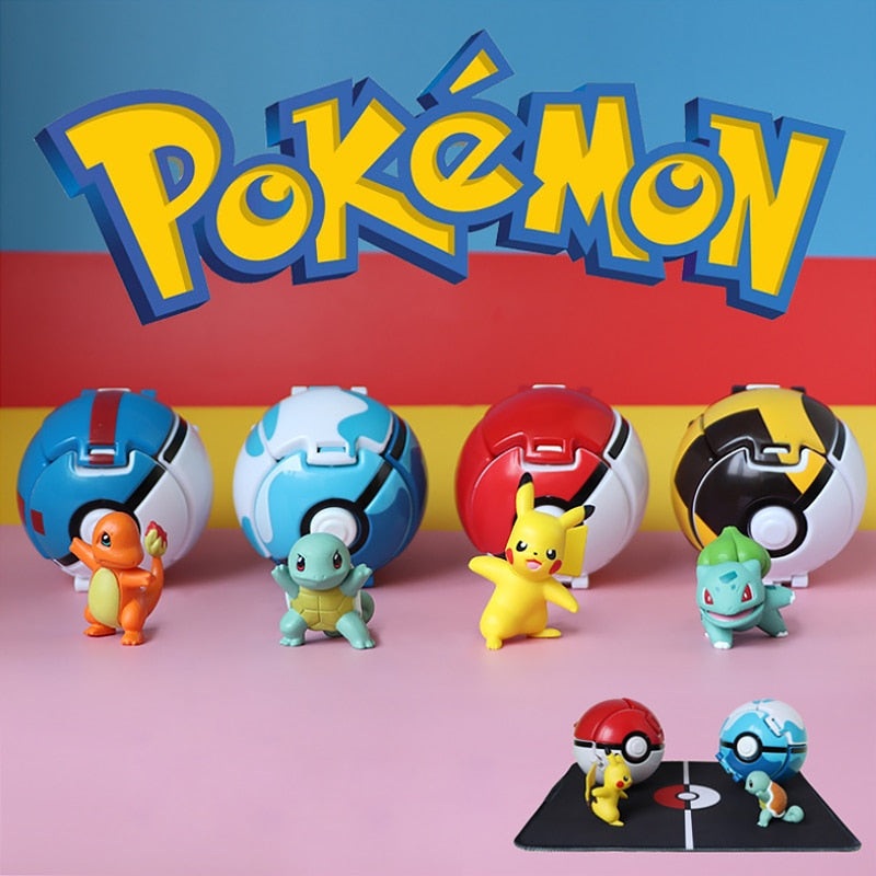 Brinquedo Pokemon com pokebola