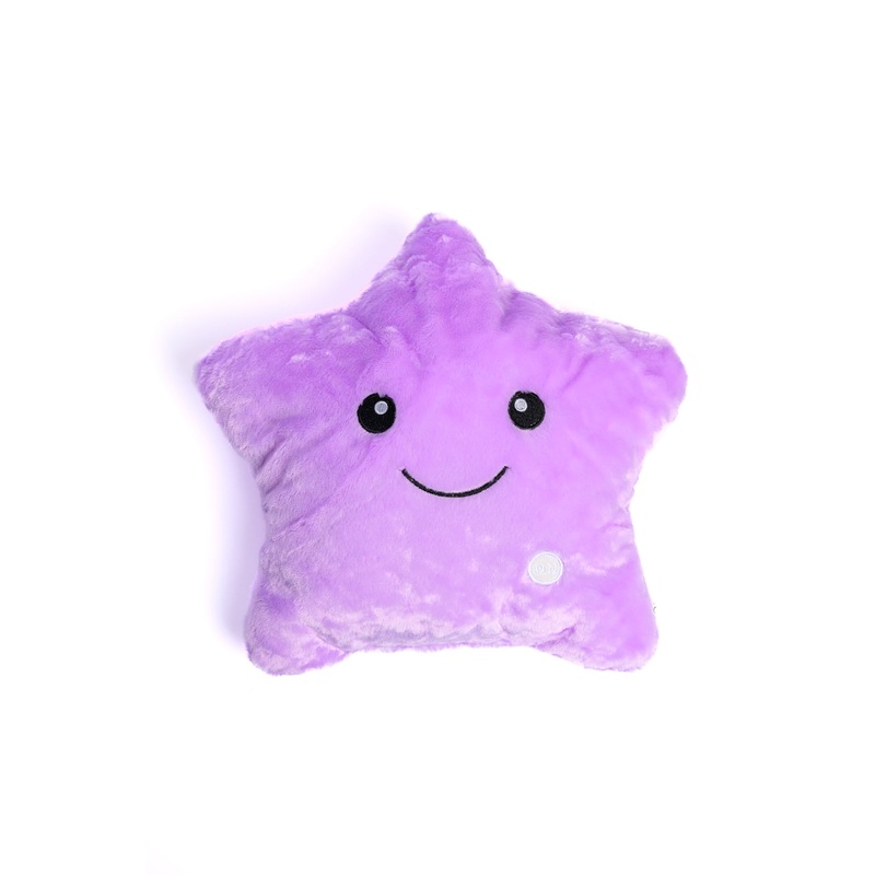 LED Glow Star in Purple