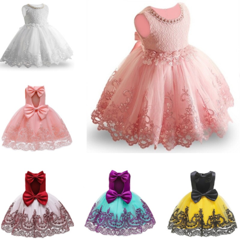 Vestido elegante para meninas – 9 meses a 5 anos