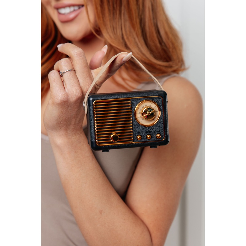 Your Playlist Mini Bluetooth Speaker in Black