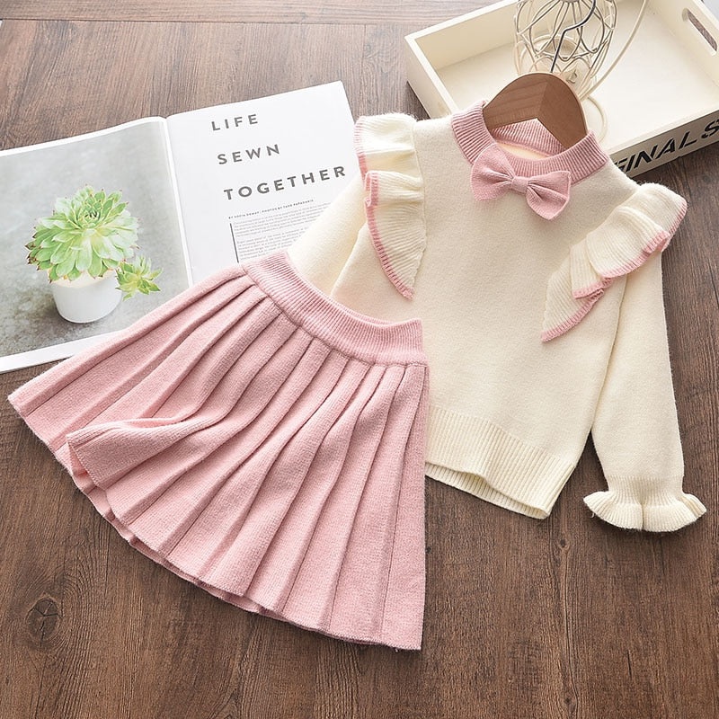 Conjunto Blusa e Saia  – 2 a 7 anos