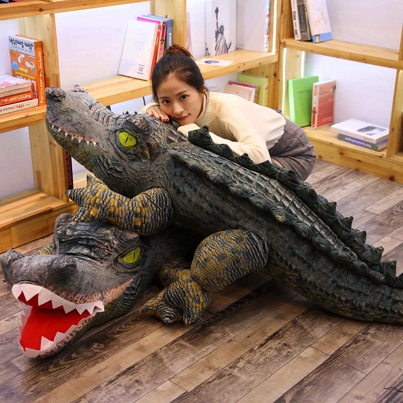 Crocodilo em pelcia – 40 a 200 cm