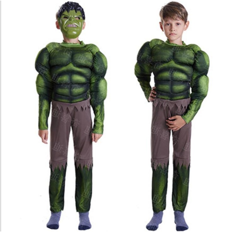 Fantasia super heri Hulk –  95 a 135 cm