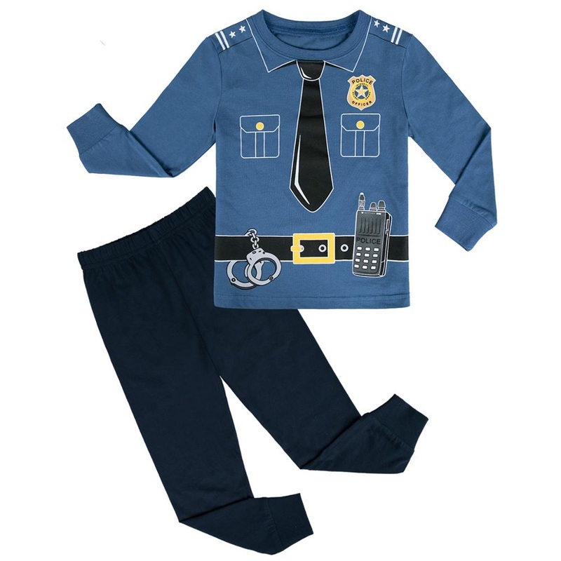 Pijama de Policial – 3 a 8 anos