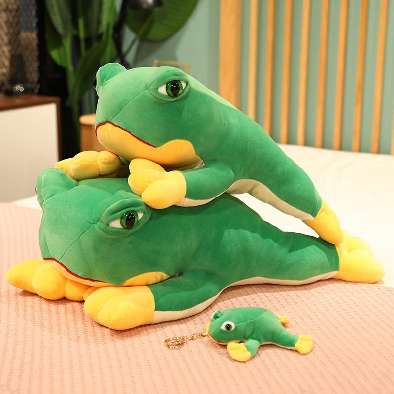 Sapo em pelcia – 12 a 60 cm
