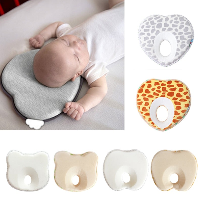Travesseiro Plano Para Proteo de Cabea do Beb de 0 a 12 Meses