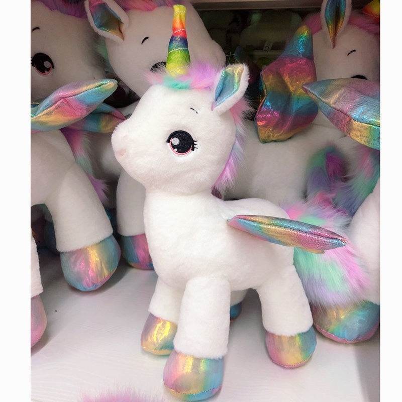 Unicrnio de pelcia – 40cm a 1m