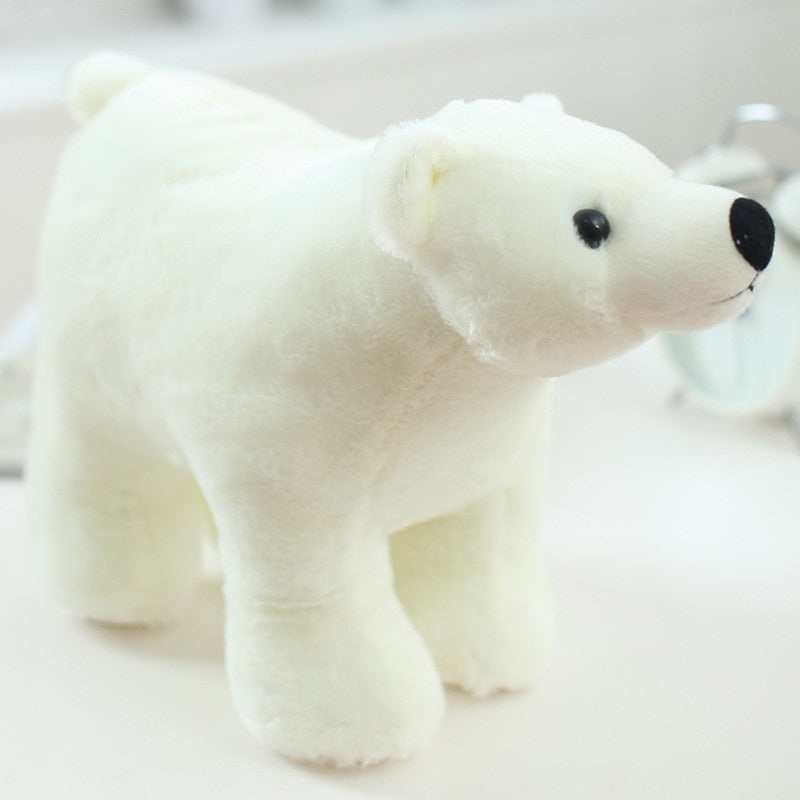 Ursinho polar de pelcia