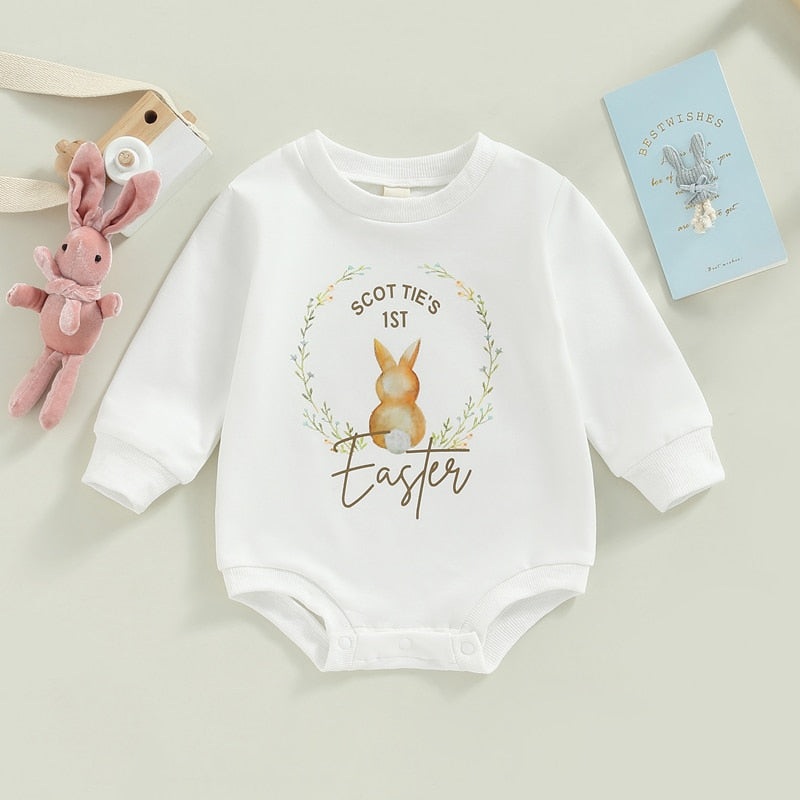 Body com Coelhinho da Pscoa – RN a 18 meses