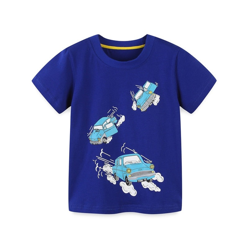 Camisa estampada de Carrinhos – 2 a 7 anos