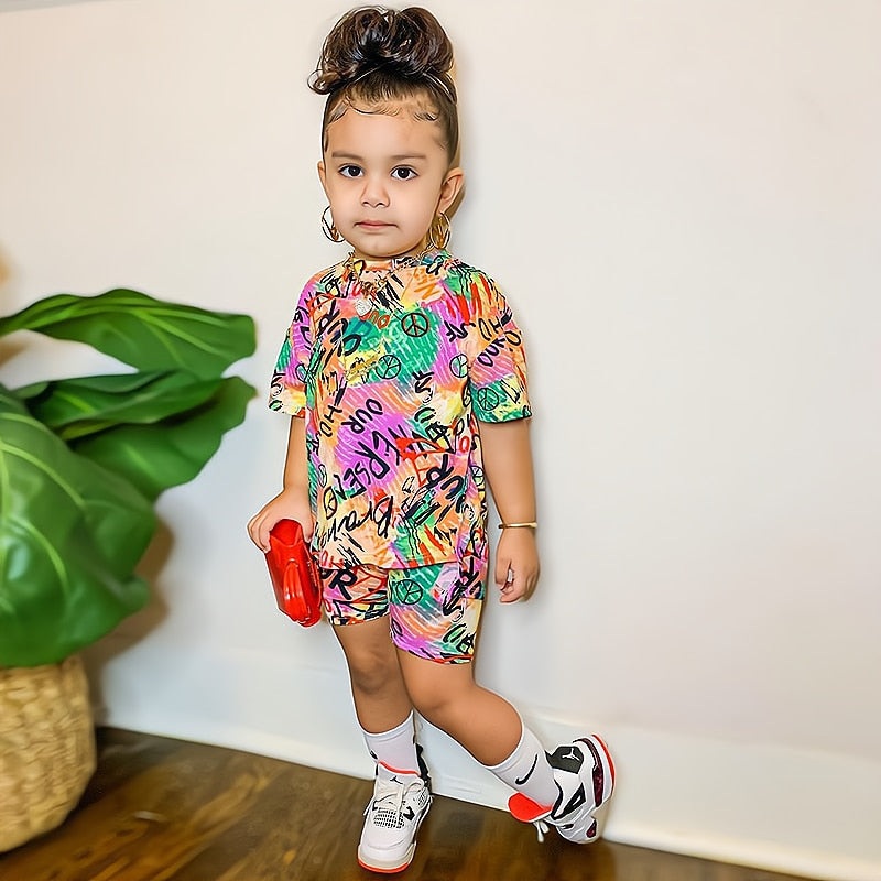Conjunto Colorido – 18 Meses a 8 Anos