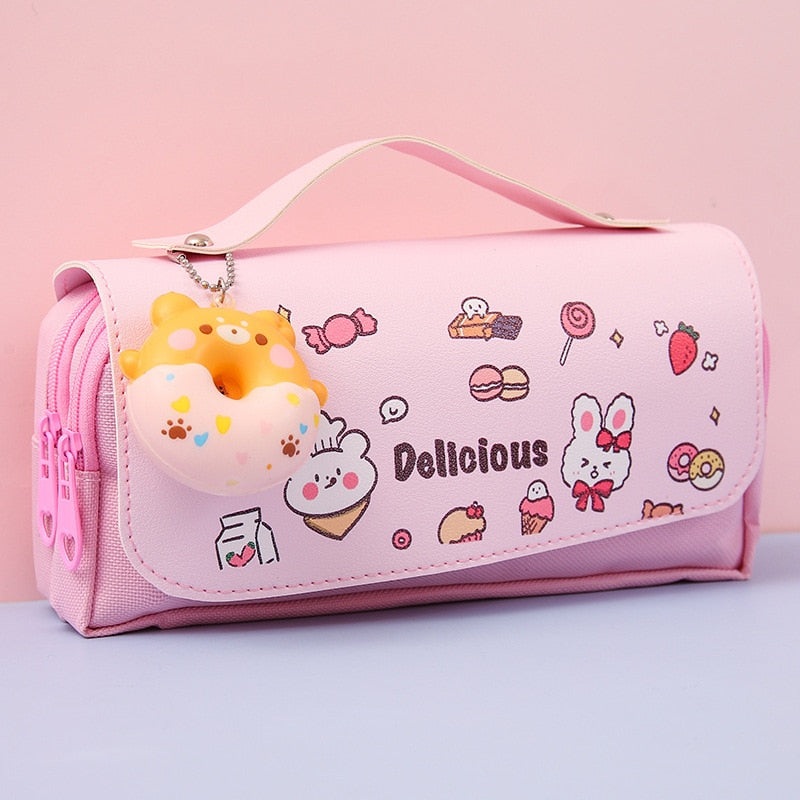 Estojo de Animais e Donuts