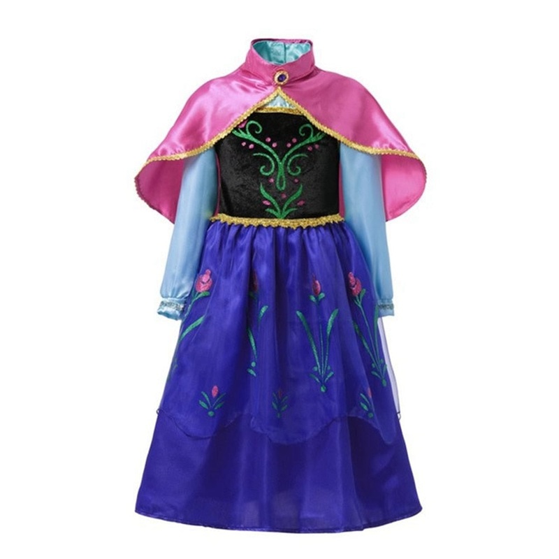 Fantasias da Anna do Filme Frozen – 2 a 10 anos