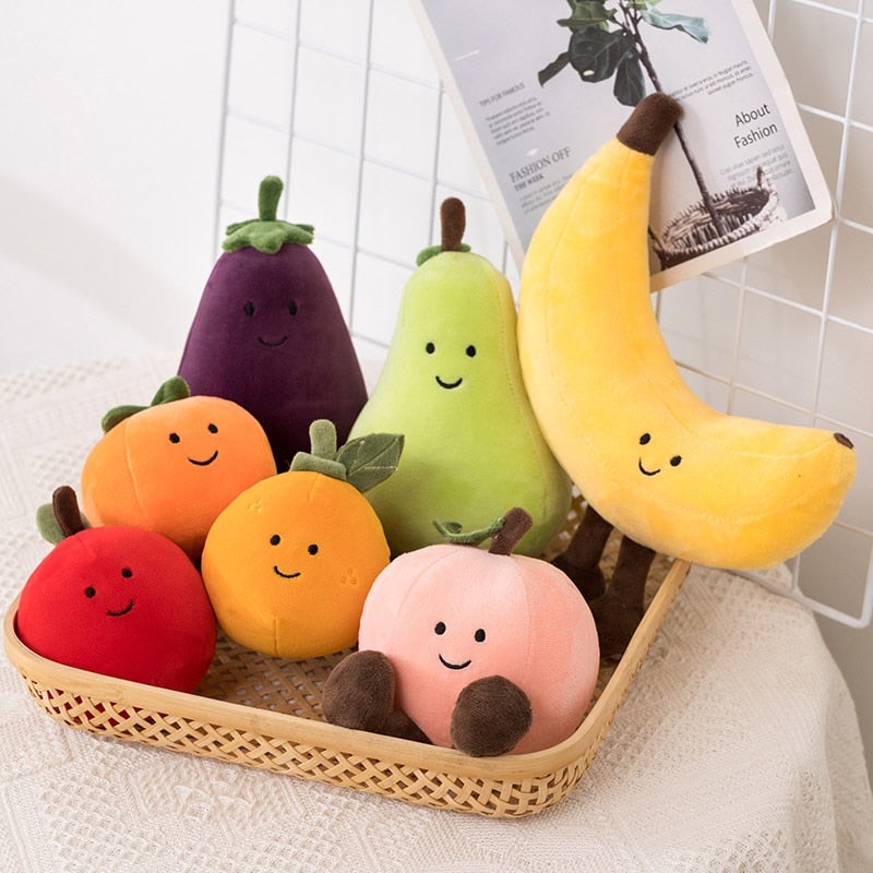 Frutas em pelcia – 16 a 24cm
