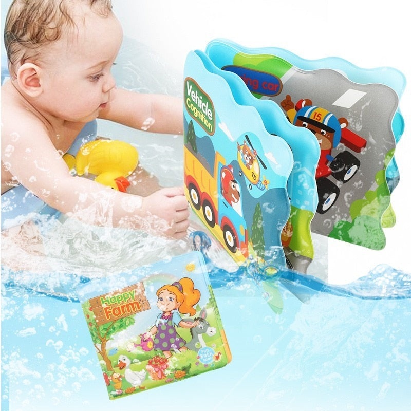Livro de banho para bebs at 2 anos