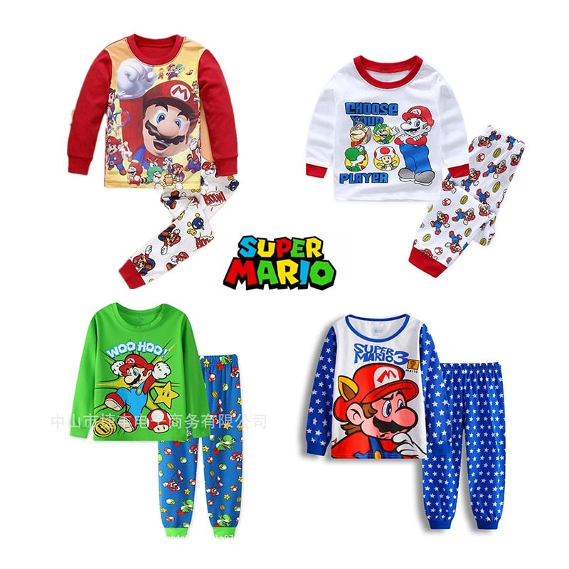 Pijama do Super Mario – 2 a 7 anos