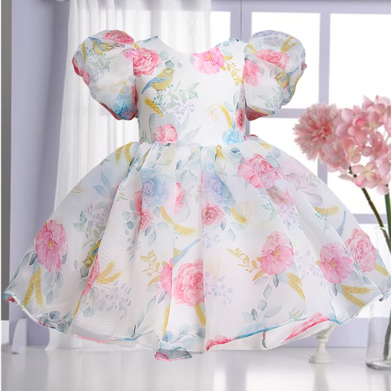 Vestido elegante para meninas – 3 a 8 anos