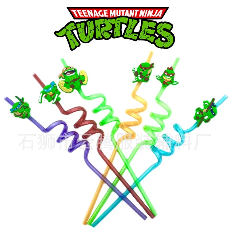 Canudo Divertido das Tartarugas Ninja