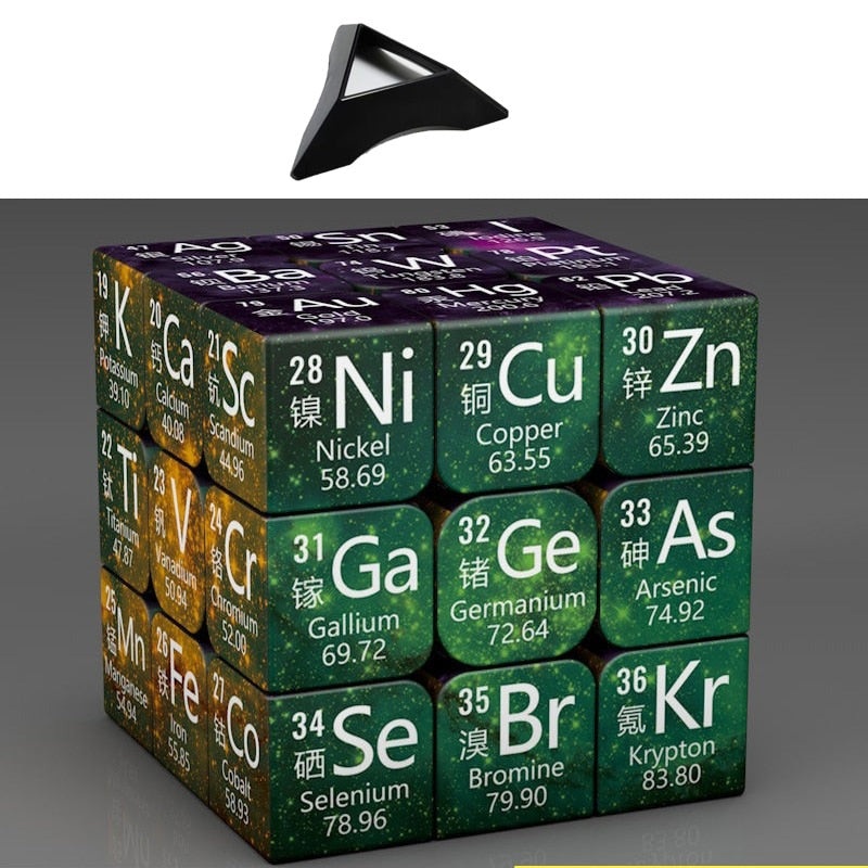 Cubo Mgico com Clculos e Elementos Qumicos