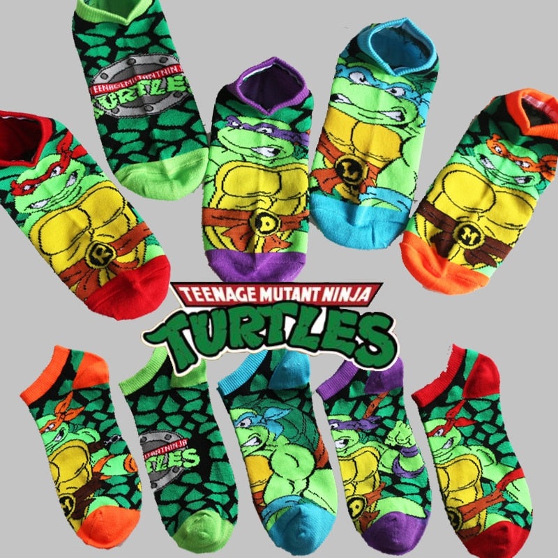 Meias das Tartarugas Ninja