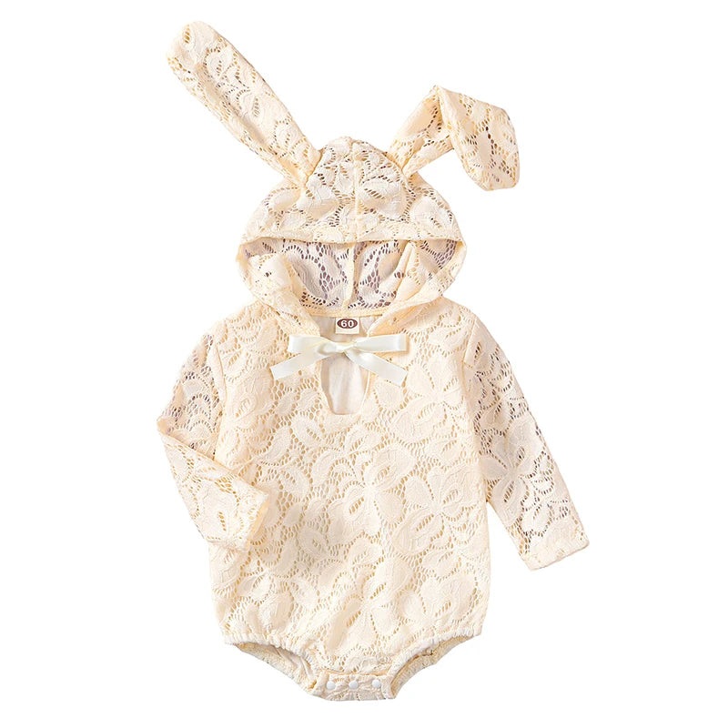 Body de Renda Coelhinho – 3 a 24 meses