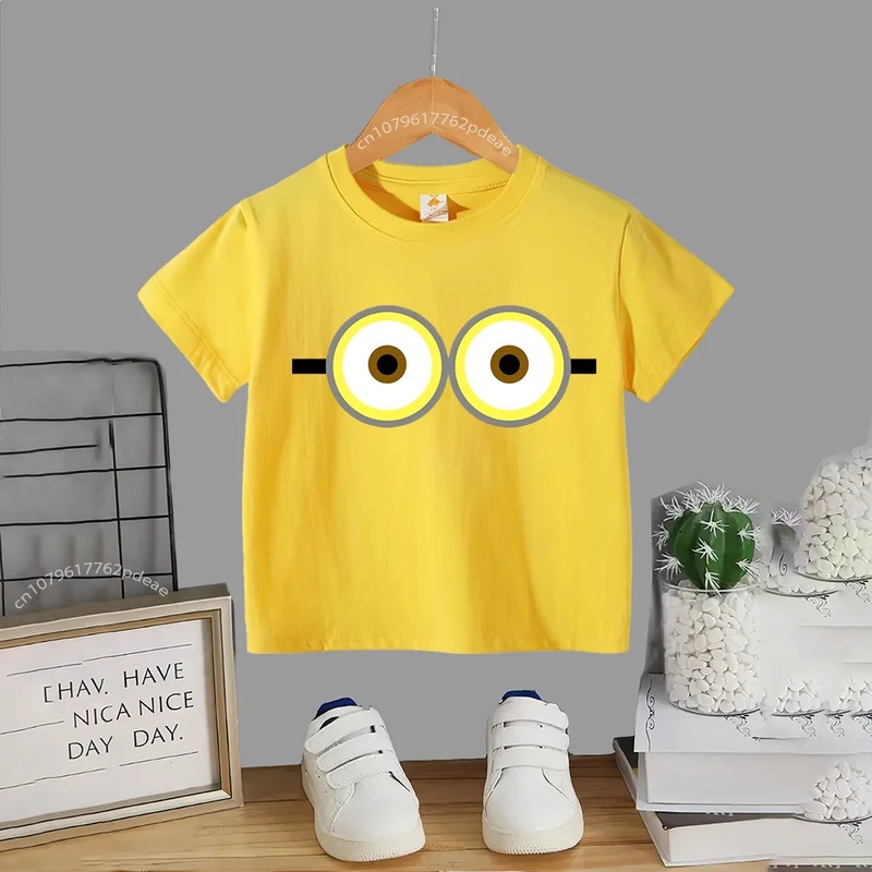 Camisa Minions – 2 a 15 anos