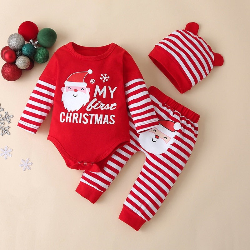 Conjunto Natalino com Touca – RN a 24 meses