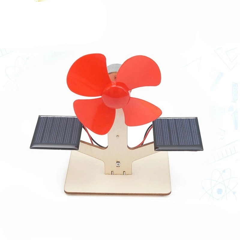 DIY Ventilador Solar de Madeira