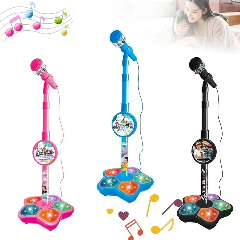 Microfone Infantil com Suporte