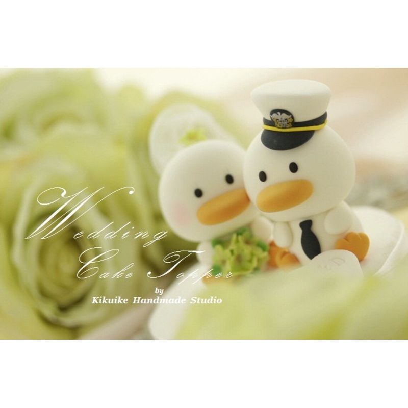 Duck wedding cake topper RM40382895