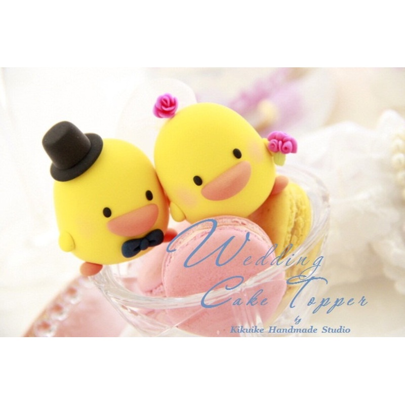Duck wedding cake topper RM40382929