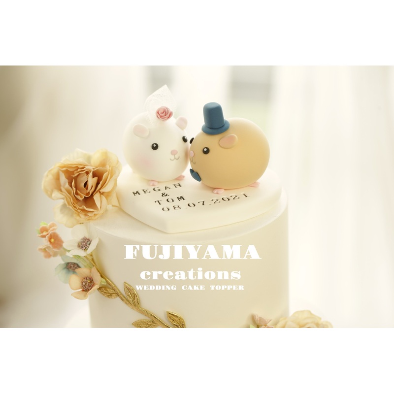 guinea pigs wedding cake topper RM40382981