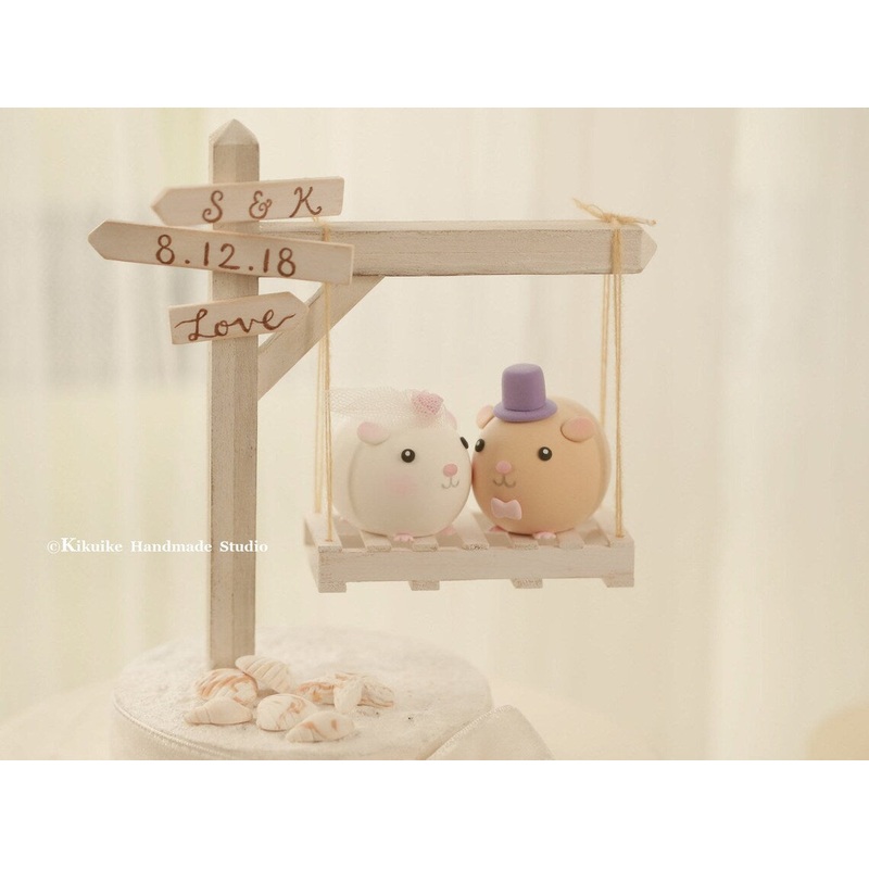 guinea pigs wedding cake topper RM40383001