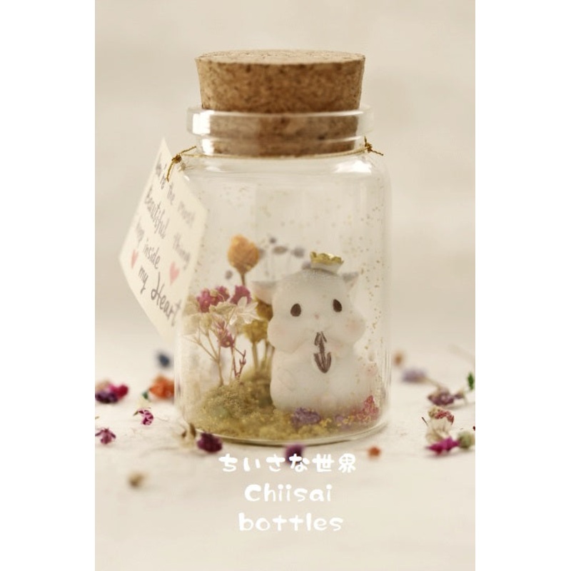hamster message in bottle RM40382038