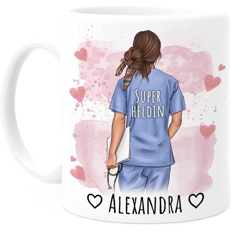 Etsy: Krankenschwester personalisierte Tasse