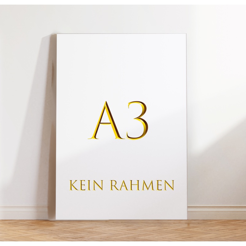 POSTER – A3 (29,7x42cm) KEIN RAHMEN