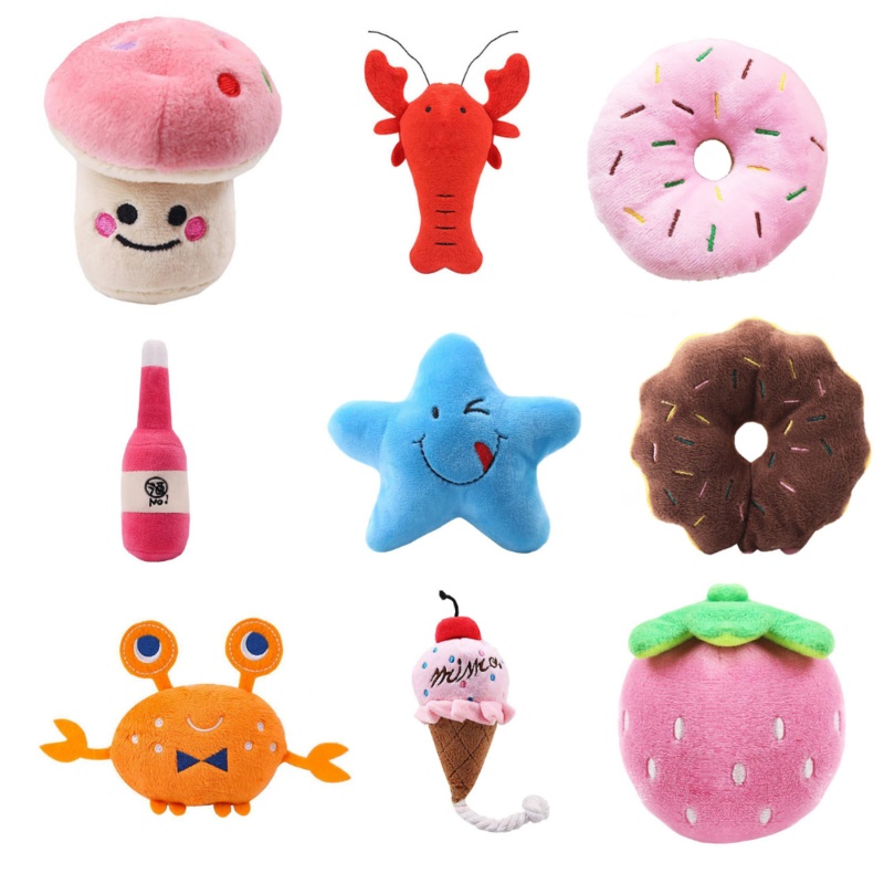 Soft Squeaky Plush Toys