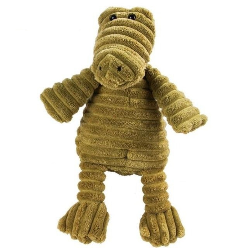 Squeaky Plush Crocodile