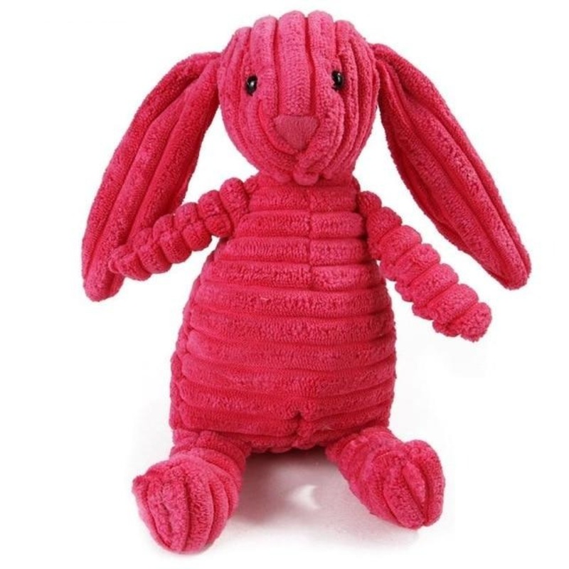 Squeaky Plush Rabbit