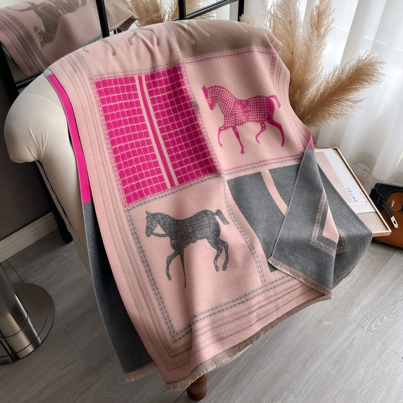 Duna Pashmina Scarf Pink
