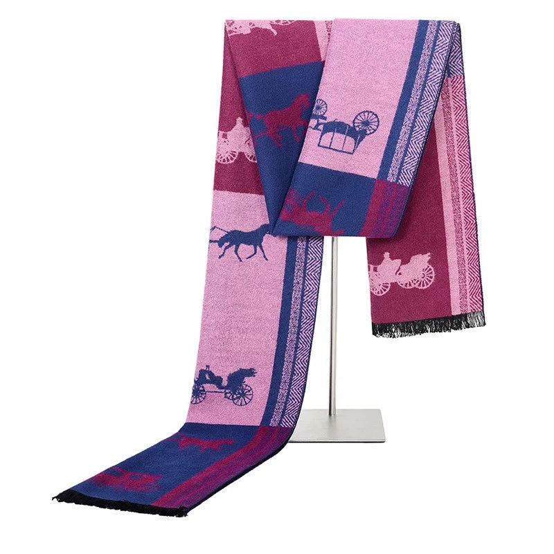 Romulus Pink Men’s Scarf