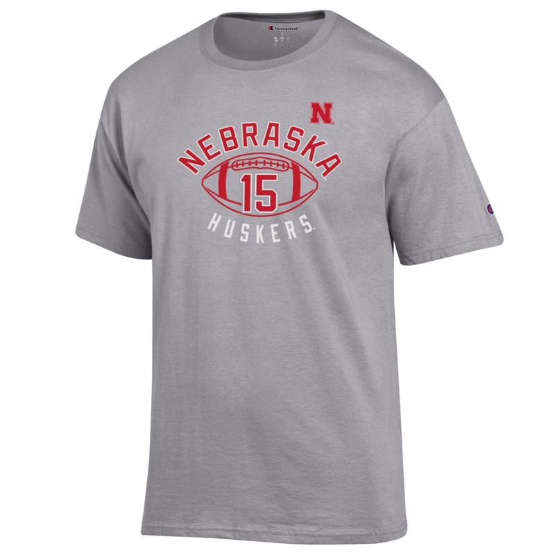 Men’s Nebraska Huskers Raiola Football T-Shirt