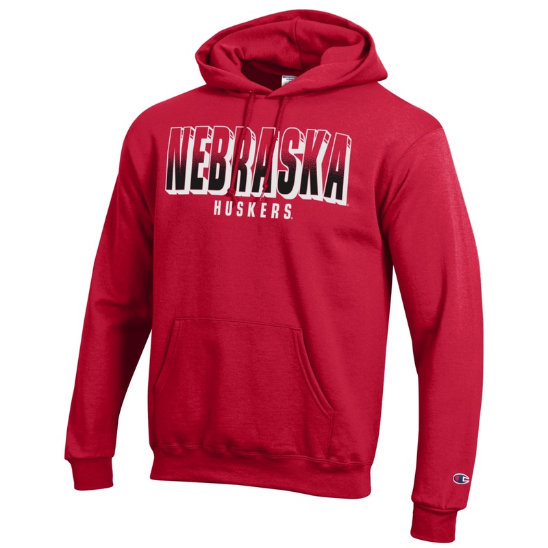 Men’s Nebraska Huskers Fade Powerblend Hoodie