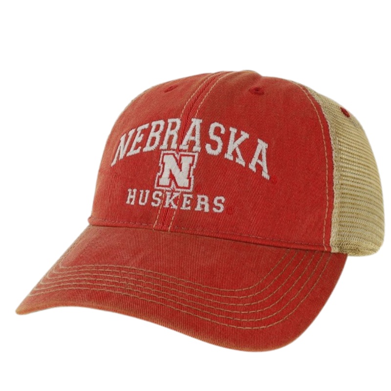 Men’s Nebraska Huskers Old Favorite Arch Hat