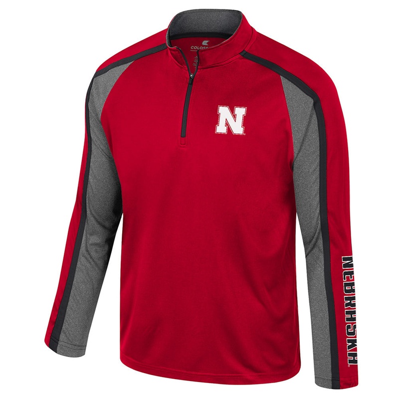 Men’s Nebraska Huskers Online 1/4 Zip