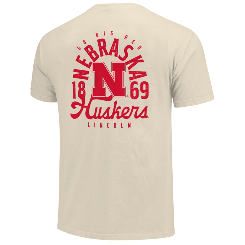 Men’s/Women’s Nebraska Huskers Overlay Arch T-Shirt