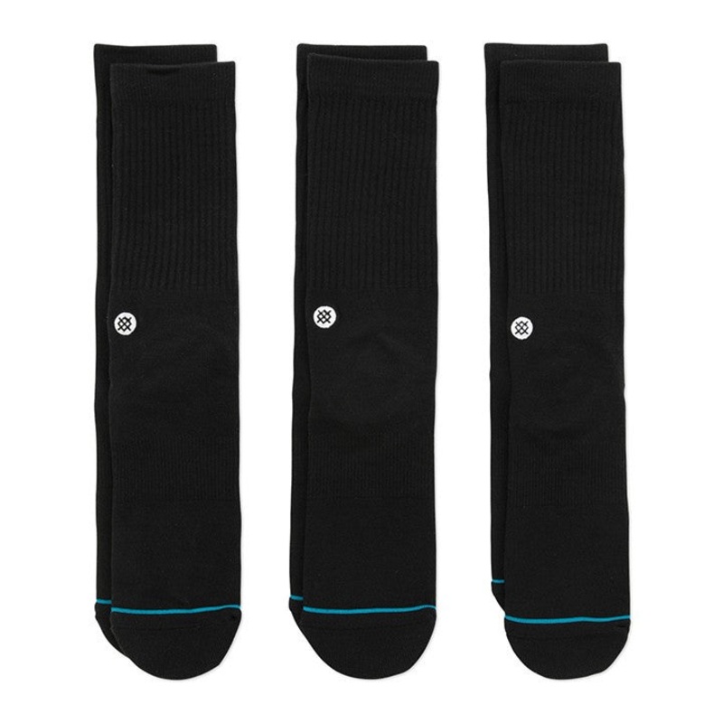 Men’s Stance Icon 3-Pack Crew Socks